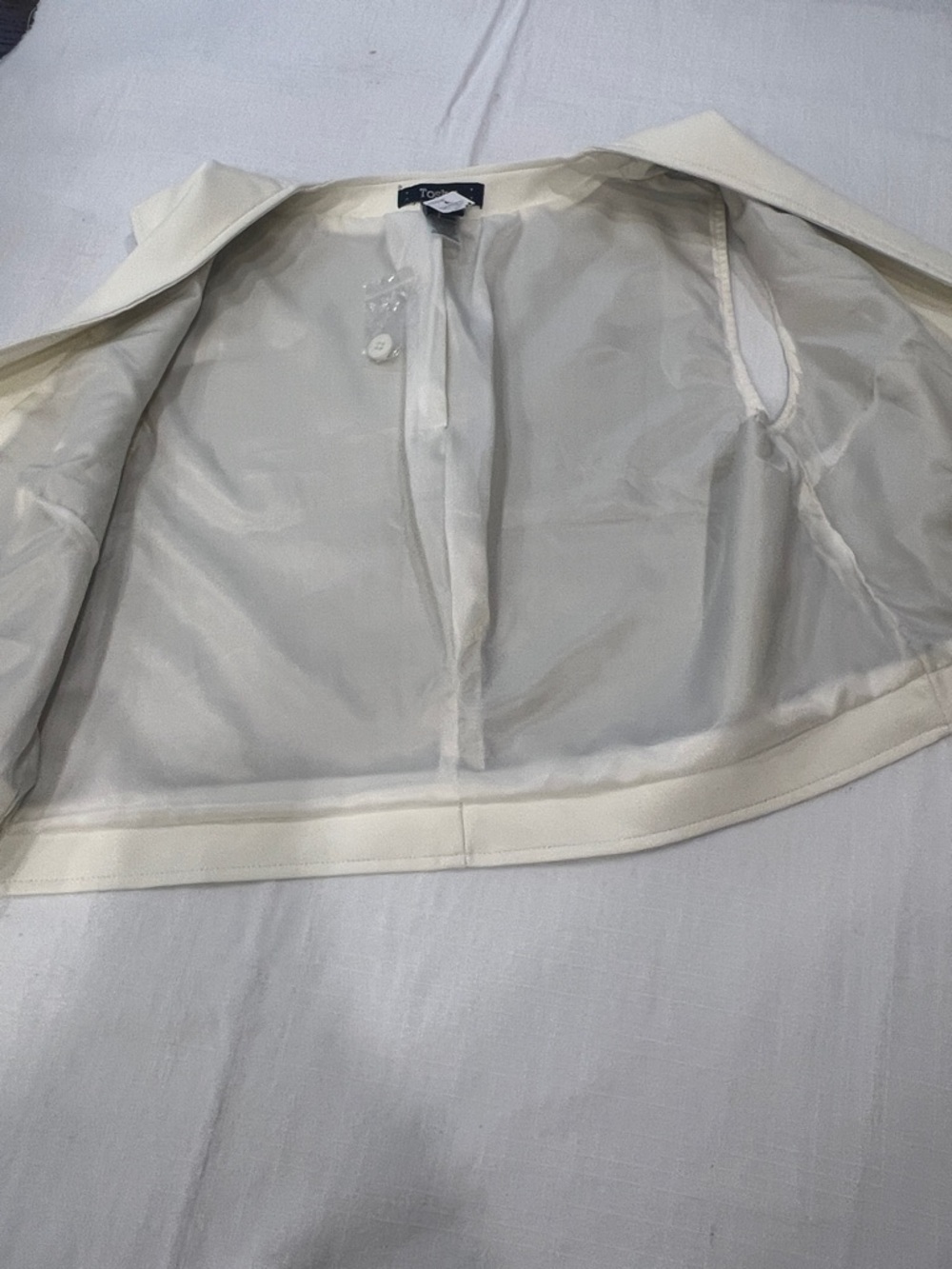 🔥🔥White Button-Front Vest - Picture 6 of 7